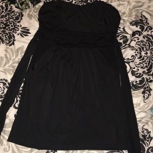 Charlotte Russe strapless dress with pockets